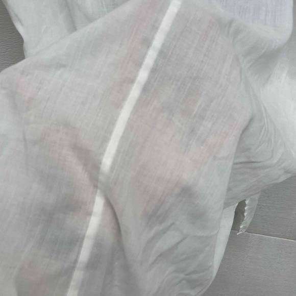 Vintage Dotti Geometric Oversized Long Wide Button Down Shirt medium batwing - Picture 5 of 10